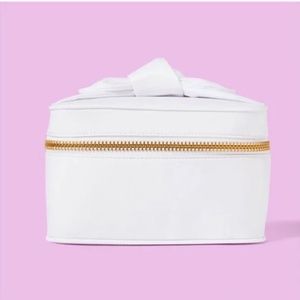 Stoney Clover - Knotted Open Top Pouch White